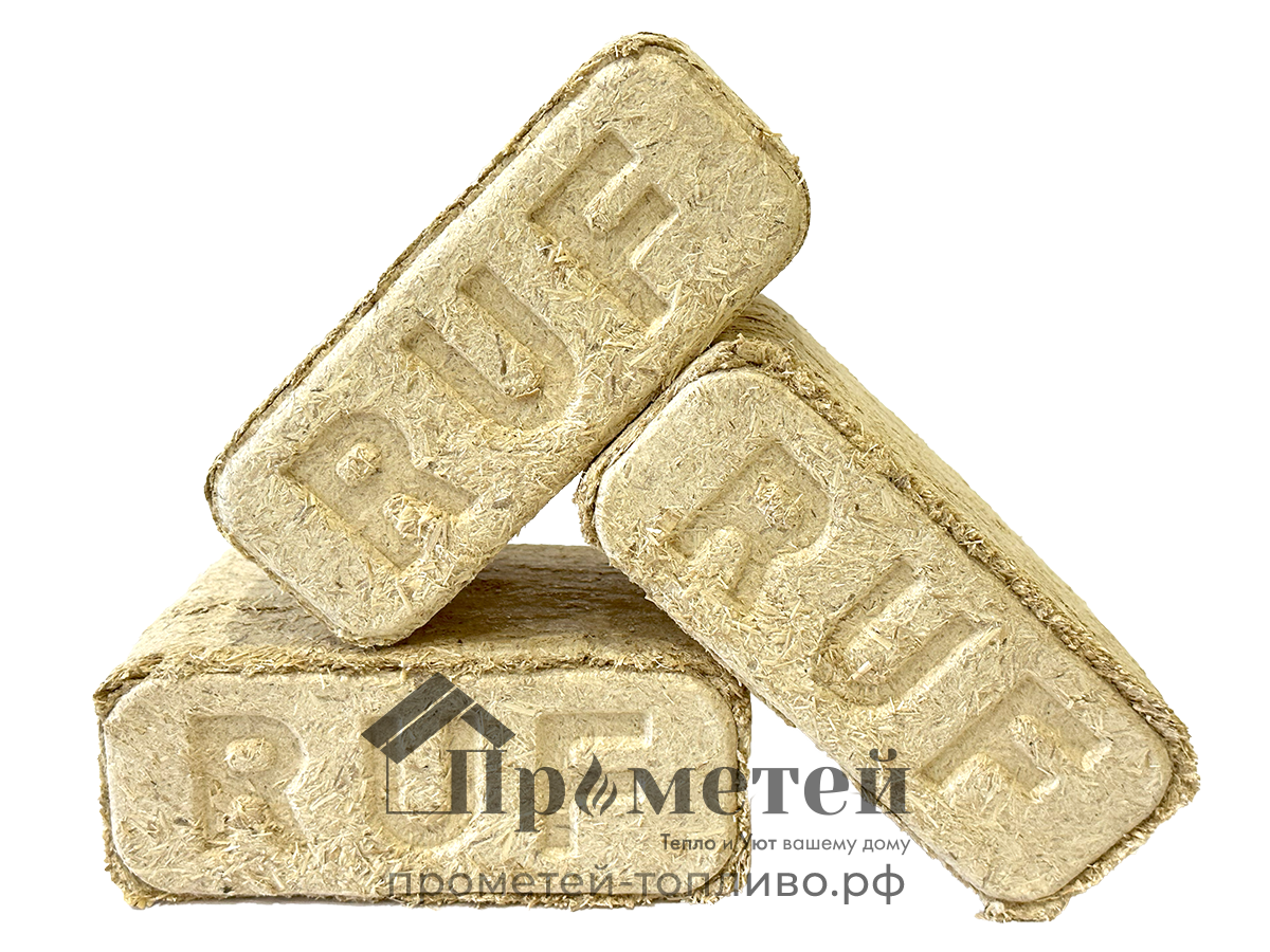 Древесный брикет «Ruf» береза опилки